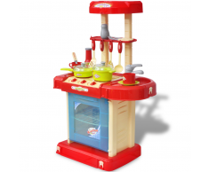 vidaXL Giocattolo bambini Cucina con luci ed effetti sonori