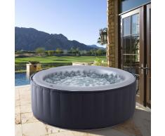 MSpa Vasca Idromassaggio Gonfiabile Silver Cloud Antracite 180x70 cm