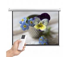 vidaXL Schermo per Proiettore Elettrico con Telecomando 160x123 cm 4:3