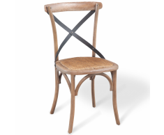 vidaXL 1 Pz Sedia Sala da Pranzo Legno Massello di Rovere 48x45x90 cm