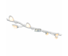 vidaXL Lampadario da Soffitto con 6 Lampadine LED G9 240 W