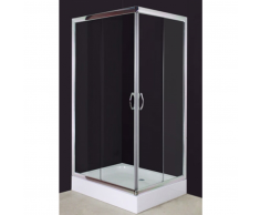 vidaXL Cabina doccia rettangolare 100 x 80 cm.