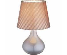 GLOBO Lampada da Scrivania FREEDOM in Ceramica Grigia 21651
