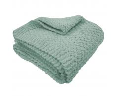 Overseas Coperta fatta a maglia 130x150 cm ghiaccio