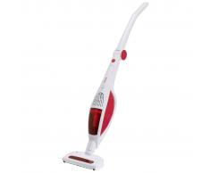 Bestron AVC1000R 2-in-1 Aspirapolvere Verticale Cordless Rosso/Bianco