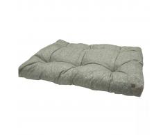 Overseas Letto per Cani in Microfibra 70x110x10 cm Grigio Talpa