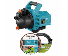 GARDENA Set Pompa da Giardino Classic 3000/4 600 W