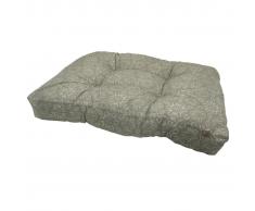 Overseas Letto per Cani in Microfibra 55x75x10 cm Grigio Talpa