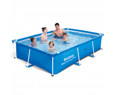Bestway Steel Pro Piscina Rettangolare 259 x 170 61cm Telaio Acciaio