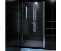 vidaXL cabina doccia in vetro 80 cm