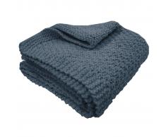 Overseas Coperta fatta a maglia 130x150 cm jeans