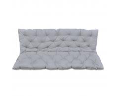 vidaXL Cuscino Grigio per Dondolo 150 cm