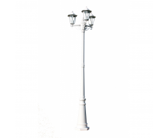 vidaXL Lampione da esterno Palermo h. 215 cm