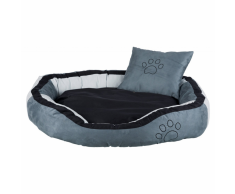 TRIXIE Letto per Cani Bonzo 60x50x20 cm Grigio e Nero 37715