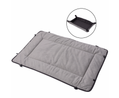 vidaXL Letto per cani Grigio 65x100 cm