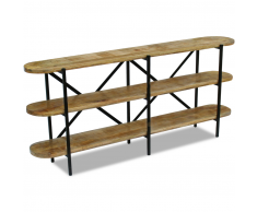 vidaXL Credenza in Legno di Mango 180x30x76 cm