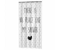 Sealskin Tenda da Doccia Lyrics 180 cm Bianca e Nera 233581319