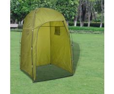 vidaXL Tenda Verde per Doccia/Wc/Cambio vestiti