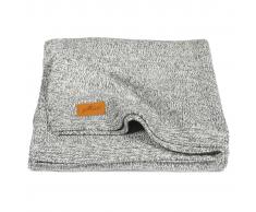 Jollein Coperta Tessuto a Maglia 75x100 cm Grigio 516-511-65061