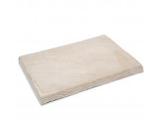 Beeztees Letto per Cani con Schiuma di Memoria Beige 100x70x8 cm 707035