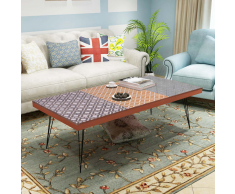 vidaXL Tavolino da Caffè 120x60x38 cm Marrone