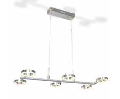 vidaXL Lampadario LED con 6 luci circolari