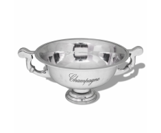 vidaXL Trofeo Coppa Champagne Cooler Rame Argento