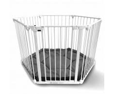 Noma Cancelletto Sicurezza/Box 6-Panelli Modular Metallo Bianco 94023