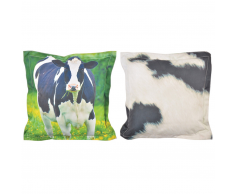 Esschert Design 404662 S BK002 Cuscino da esterno mucca