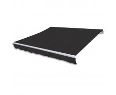 vidaXL Tenda da Sole a Scomparsa Antracite 400 cm
