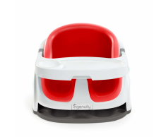 Ingenuity Rialzo Sedia Bambini 2-in-1 Baby Base Rosso Papavero K10868