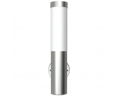 vidaXL Lampioncino da giardino moderno in acciaio inox per interni esterni