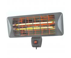 Eurom Riscaldatore da Patio "Q-time 2000" 2000 W Grigio Scuro 334227