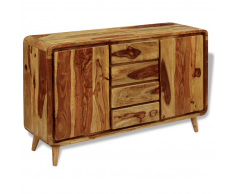 vidaXL Credenza in Legno di Sheesham 140x40x87 cm