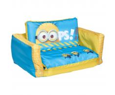 Minions Disney Divano Letto Gonfiabile 2 in 1 105x68x26 cm WORL220003