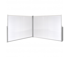vidaXL Tenda da sole laterale retrattile 180x600 cm crema