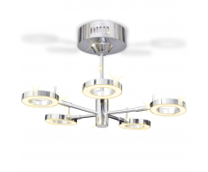 vidaXL Lampadario LED con 5 luci circolari