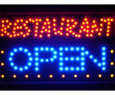 LAMPE NEON ENSEIGNE LUMINEUSE LED led132-b Restaurant OPEN Bar Led Neon Sign WhiteBoard