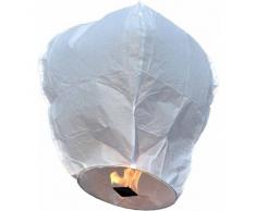 Lanterne volante blanche à l'unité