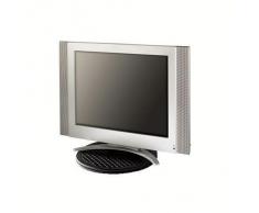 Plateau universel Hama rond (32 cm, taille L, poids supporté 80 kg (idéal pour TV, enceintes, écrans, appareils de cuisine) Noir