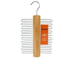Hangerworld Cintre porte-cravates classique en bois - 15 x 30cm