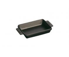 Staub 1301423 Mini Plat Fonte Rectangulaire Noir 15 x 11 Cm