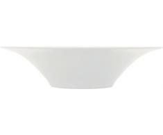 Alessi Ti05/38 Ku Saladier en Porcelaine Blanche