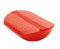 Lékué Papillote Rouge avec Filtre Blanc 1400 ml Luki