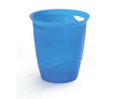 Durable Trend 1701710540 Corbeille à papier Bleu translucide