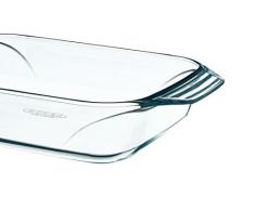 Pyrex - 8010660 - Optimum - Plat à four rectangulaire en verre ultra résistant - 28x17 cm