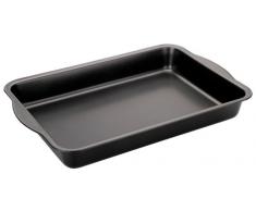 Ibili 822037 Plat à rôtir antiadhésif 41x27x5 cm Moka