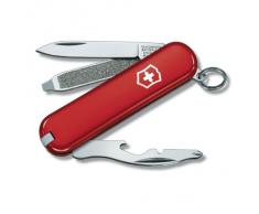 couteau de poche Victorinox Rally (9 fonctions, tournevis cruciforme magnétique, lime à ongles) rouge