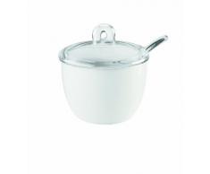 Guzzini, Sucrier Avec Petite Cuillère Gocce, 12,5 x 11,7 x h9,5 cm