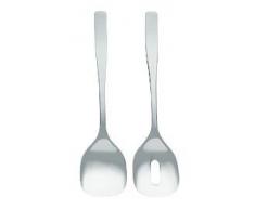 Alessi Ajm22/14 Knifeforkspoon Couverts à Salade en Acier Inoxydable 18/10 Brillant
